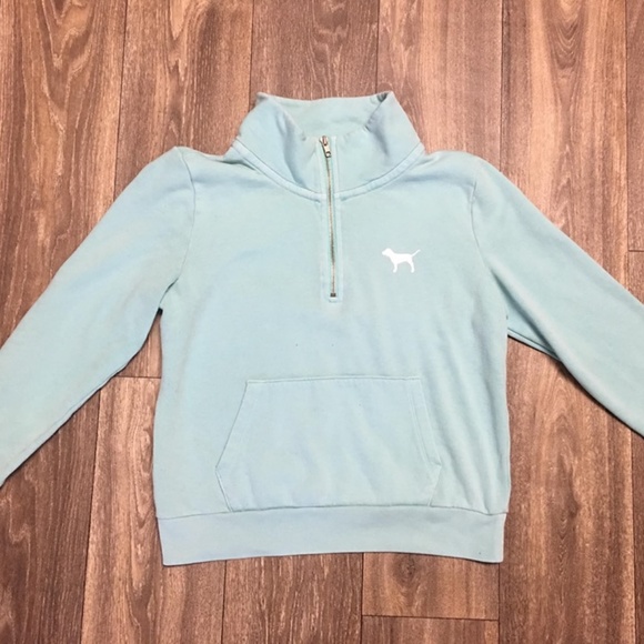 PINK Victoria's Secret Sweaters - Victorias Secret Half Zip